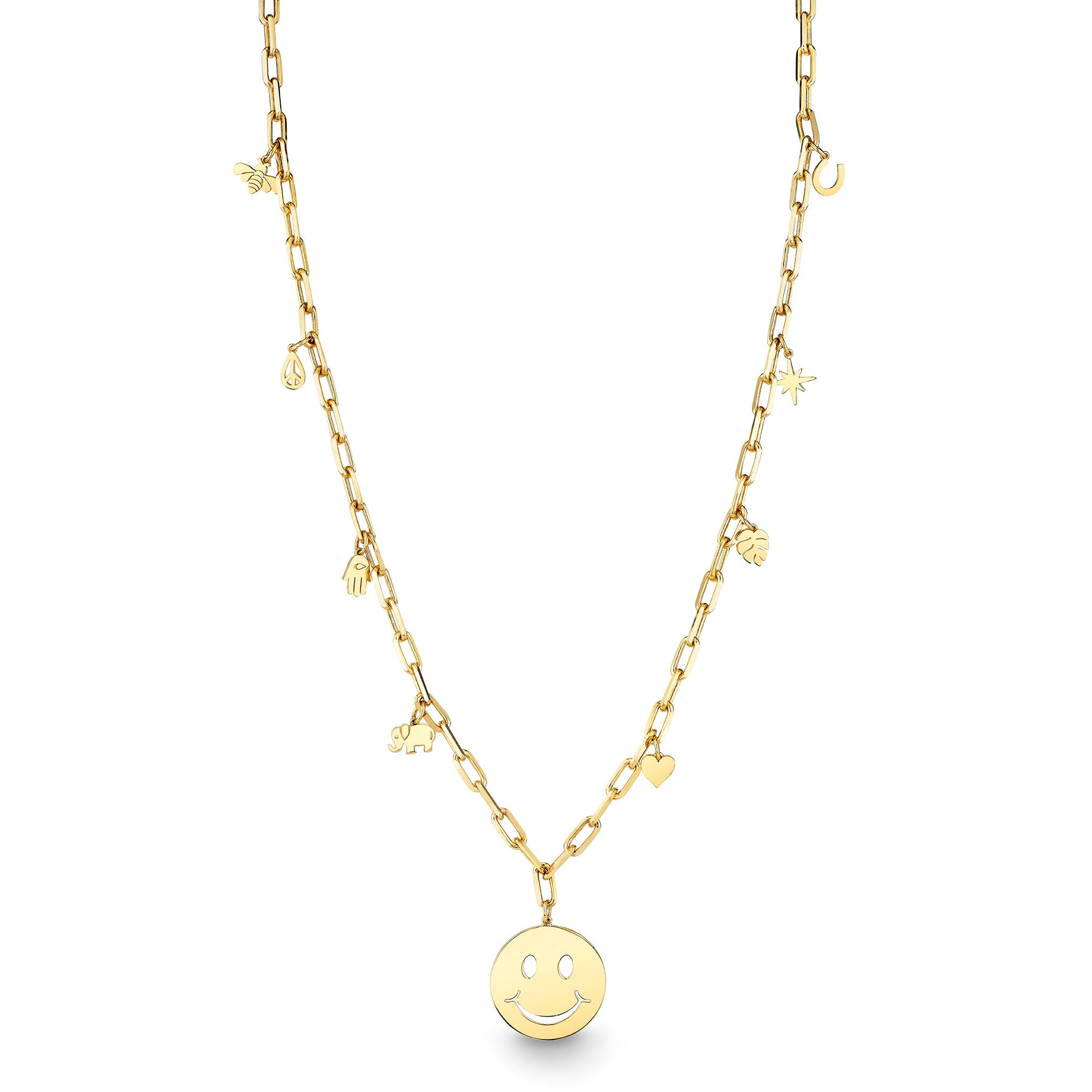 Sydney Evan Women's 14K Yellow Gold & Multi-Gemstone Cluster Pendant Necklace
