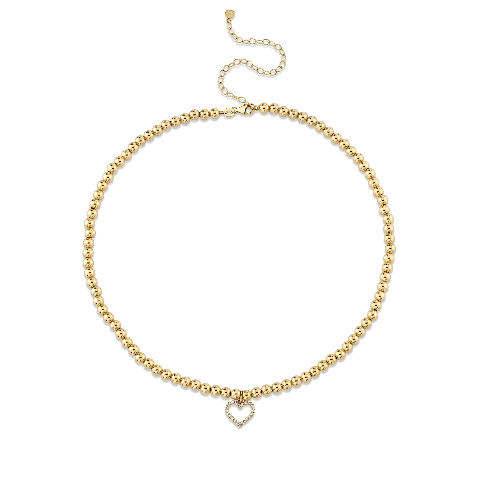 Gold authentic Heart Choker