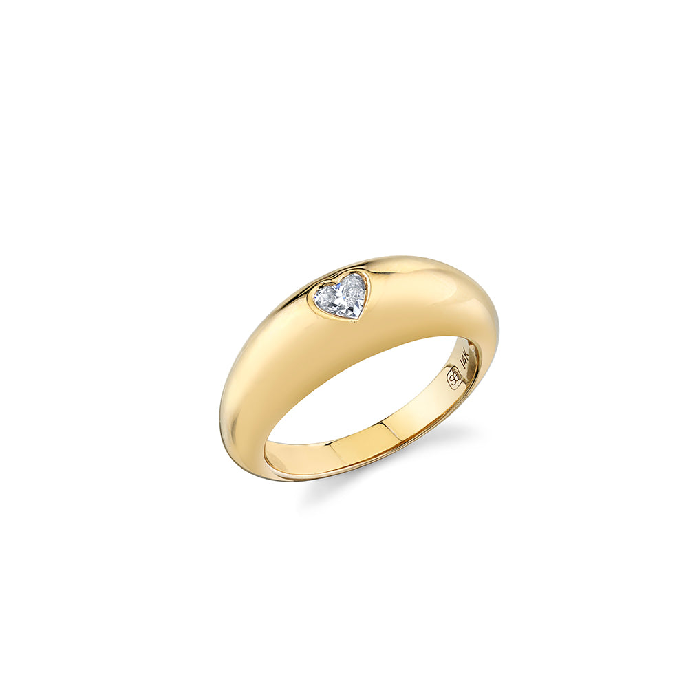  Syd by SE Star Ring with Burnished Diamond: Clothing
