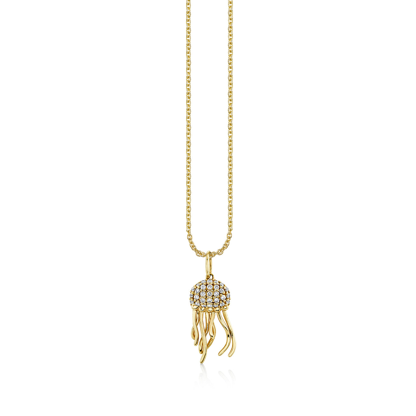 Shop Sydney Evan 14k Gold & Diamond Jellyfish Charm