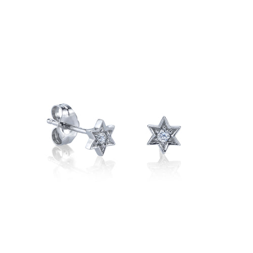 14k Gold Stud Earrings - Sydney Evan