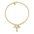 Gold & Diamond Love & Protection Anklet