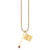 Gold, Diamond & Ruby Perfect Match Necklace