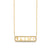 Gold & Diamond Wicked Open Icon Necklace