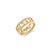 Gold & Pave Diamond Wicked Icon Eternity Ring