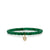 Kids Collection Gold & Diamond Tiny Monstera Leaf on Aventurine