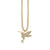 Gold & Diamond Extra Large Hummingbird Charm