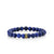 Men's Collection Gold & Sapphire Marquise Eye Rondelle on Lapis