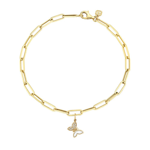 14K Gold & Diamond Anklets - Sydney Evan