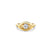 Gold & Diamond Large Marquise Eye Signet Ring