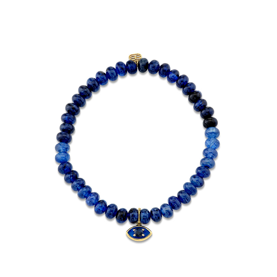 Gold & Sapphire Marquise Eye on Sapphire - Sydney Evan Fine Jewelry
