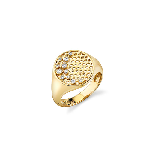 Fine 14k Gold Signet Rings - Sydney Evan