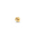 Kids Collection Gold & Diamond Tiny Pansy Stud