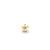 Kids Collection Gold & Diamond Tiny Plumeria Stud