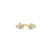 Gold & Diamond Marquise Eye Cluster Open Ring