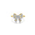 Gold & Diamond Icons Bow Ring