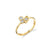 Gold & Diamond Marquise Eye Cluster Ring