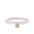 Gold & Diamond Small Marquise Eye on Lavender Amethyst