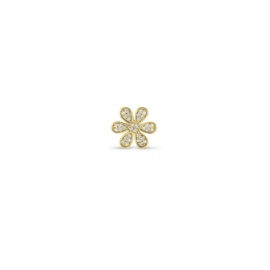 Gold & Diamond Daisy Stud - Sydney Evan Fine Jewelry