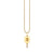 Gold & Diamond Pickleball Charm