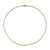 Gold & Diamond Marquise Eye Tennis Necklace