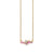 Gold, Diamond, Pink Sapphire & Amethyst Wicked Glinda Cocktail Bar Necklace