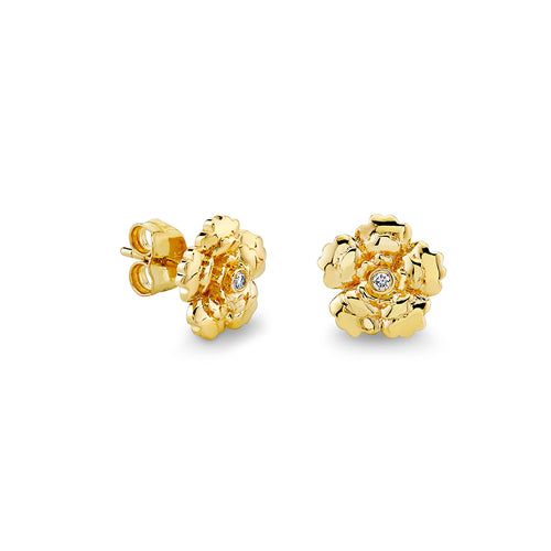 14k Gold Stud Earrings - Sydney Evan