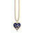 Gold & Diamond Puffy Icon Heart Charm