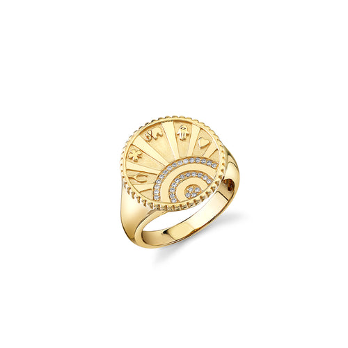 Fine 14k Gold Signet Rings - Sydney Evan