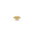 Gold & Diamond Small Moth Stud