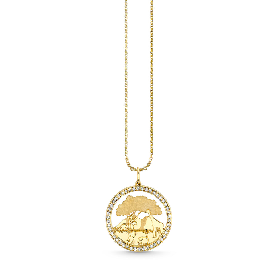 Gold & Diamond Safari Charm - Sydney Evan Fine Jewelry