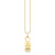 Gold & Diamond Hotel Door Tag Charm