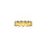 Pure Gold Happy Face Eternity Ring