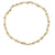Gold & Diamond Plumeria Eternity Necklace