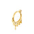 Pure Gold 20th Anniversary Icon Medium Hoops