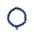 Gold & Sapphire Cocktail Disc on Kyanite