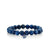 Gold & Sapphire Cocktail Disc on Kyanite