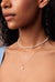 Gold & Diamond Rondelle Pearl Necklace