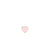 Gold & Enamel Mini Heart Stud