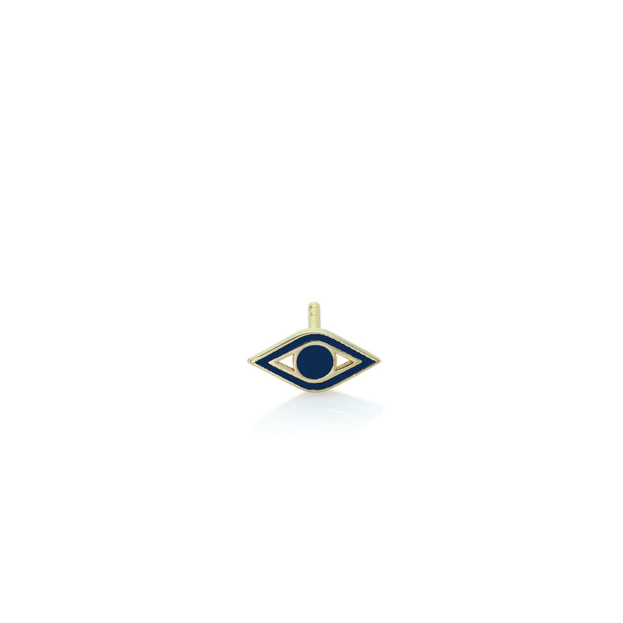 Kids Collection Gold & Enamel Mini Eye Stud - Sydney Evan Fine Jewelry