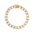 Gold & Diamond Flat Link Bracelet