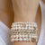 Gold & Pavé Diamond Link Bracelet