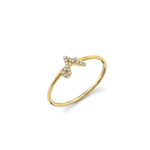 Sydney Evan | Shop Sydney Evan 14K Gold & Diamond Plumeria Wrap Ring 5.5