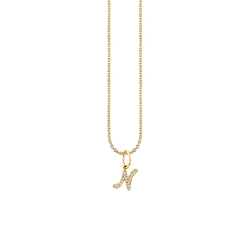 14k Gold Script & Initial Necklaces - Sydney Evan