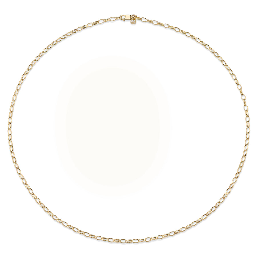 14k Gold Belcher Chain - Sydney Evan Fine Jewelry