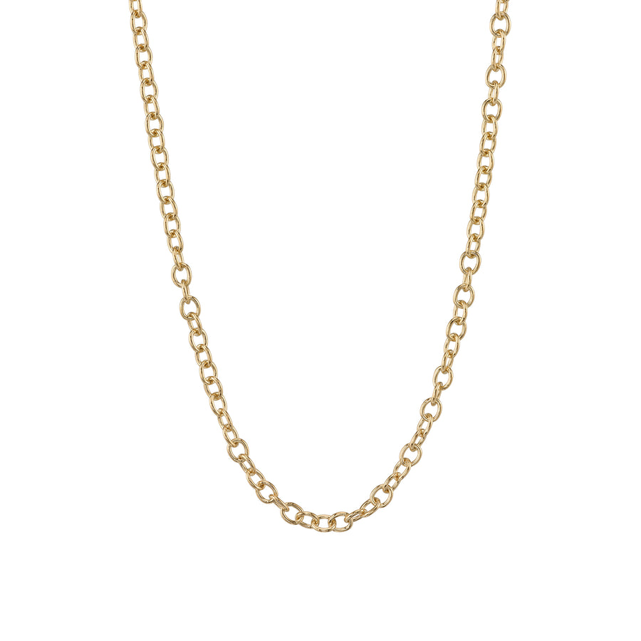 14k Gold Small Oval Link Chain - Sydney Evan Fine Jewelry