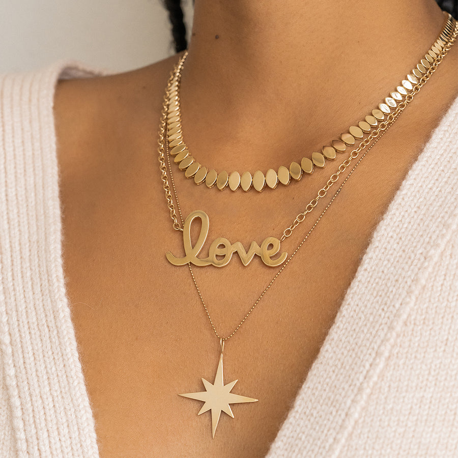 Pure Gold Starburst Charm - Sydney Evan Fine Jewelry