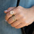 Gold & Diamond Oval Eternity Ring
