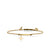 Pure Gold Tiny Starburst Cord Bracelet