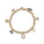 Gold & Diamond Protection Multi-Charm on Gold Beads